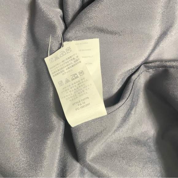 J. Crew Gray Pleated Midi Skirt, Size 14 - Picture 10 of 12